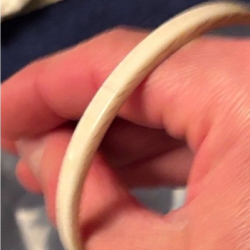 Vintage Elegant Simplicity with this IVORY bracelet. Not Plastic